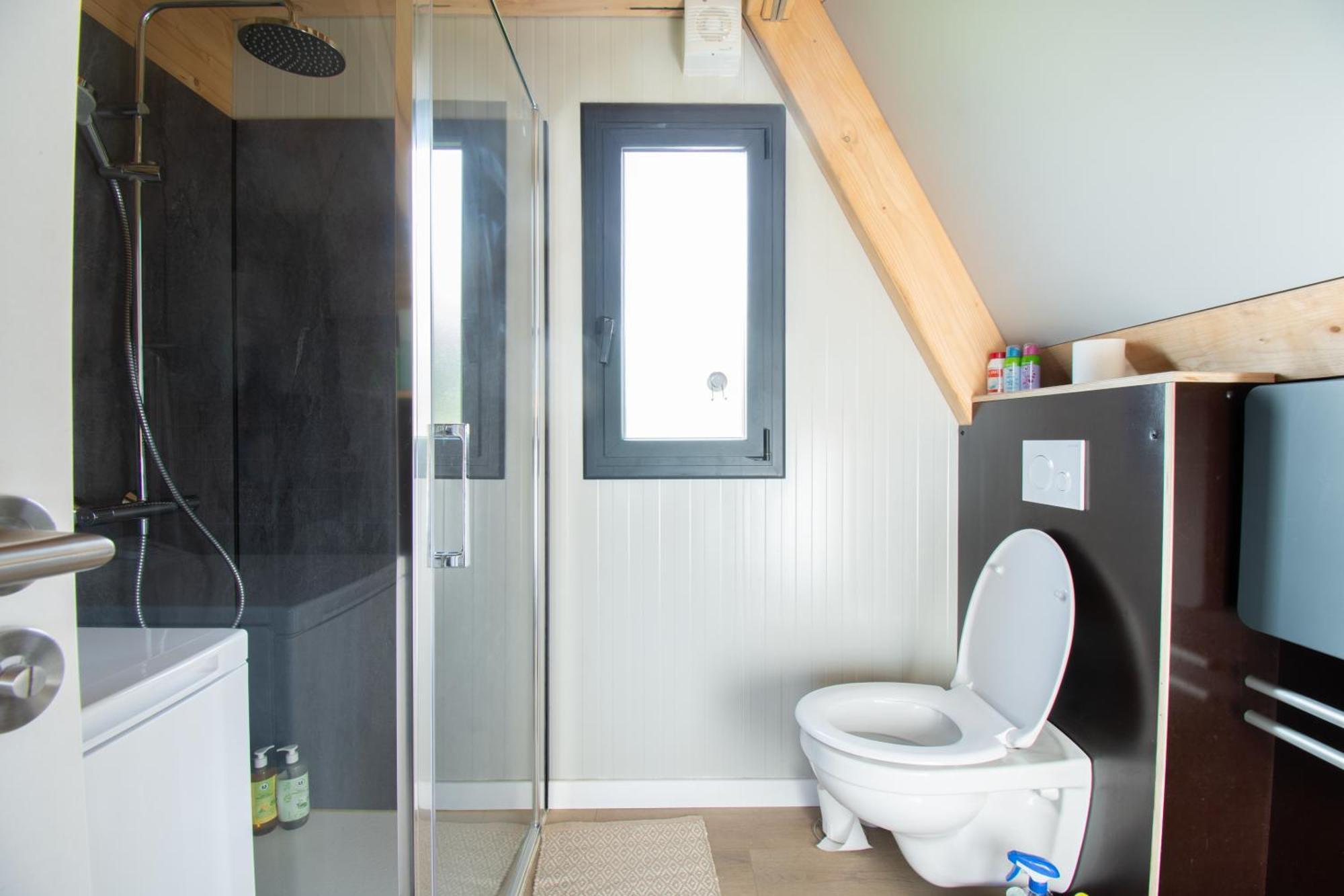 Le Tipi Bleu Tiny House Neuve Avec Terrasse Et Jardin Villa Камаре-сюр-Мер Екстериор снимка