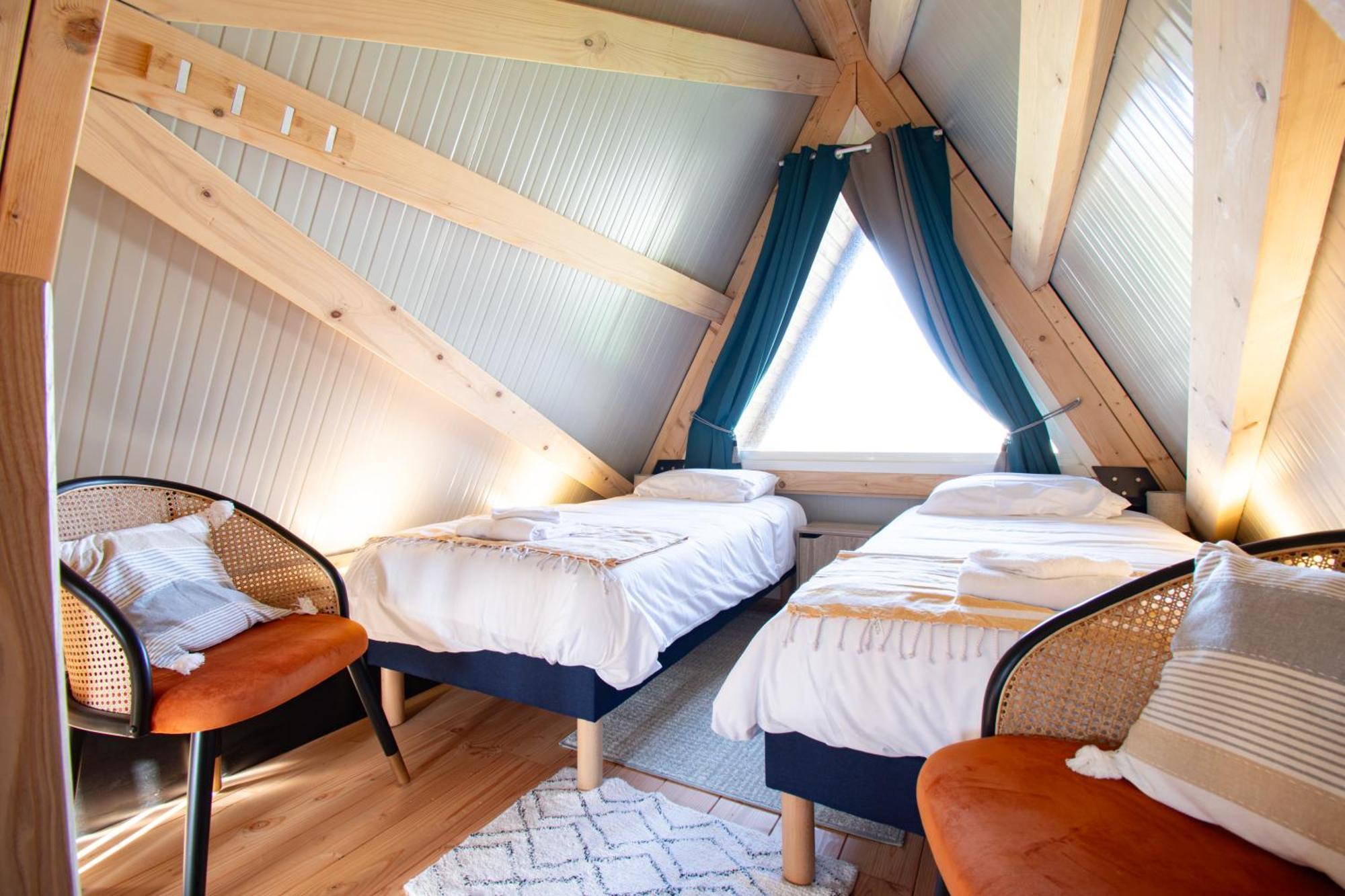 Le Tipi Bleu Tiny House Neuve Avec Terrasse Et Jardin Villa Камаре-сюр-Мер Екстериор снимка