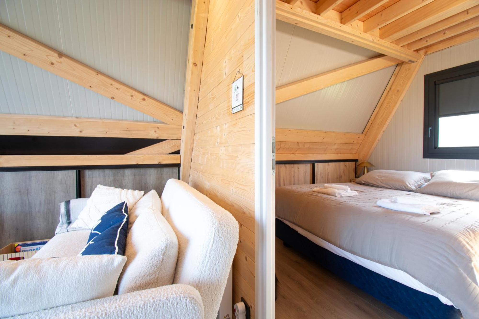 Le Tipi Bleu Tiny House Neuve Avec Terrasse Et Jardin Villa Камаре-сюр-Мер Екстериор снимка