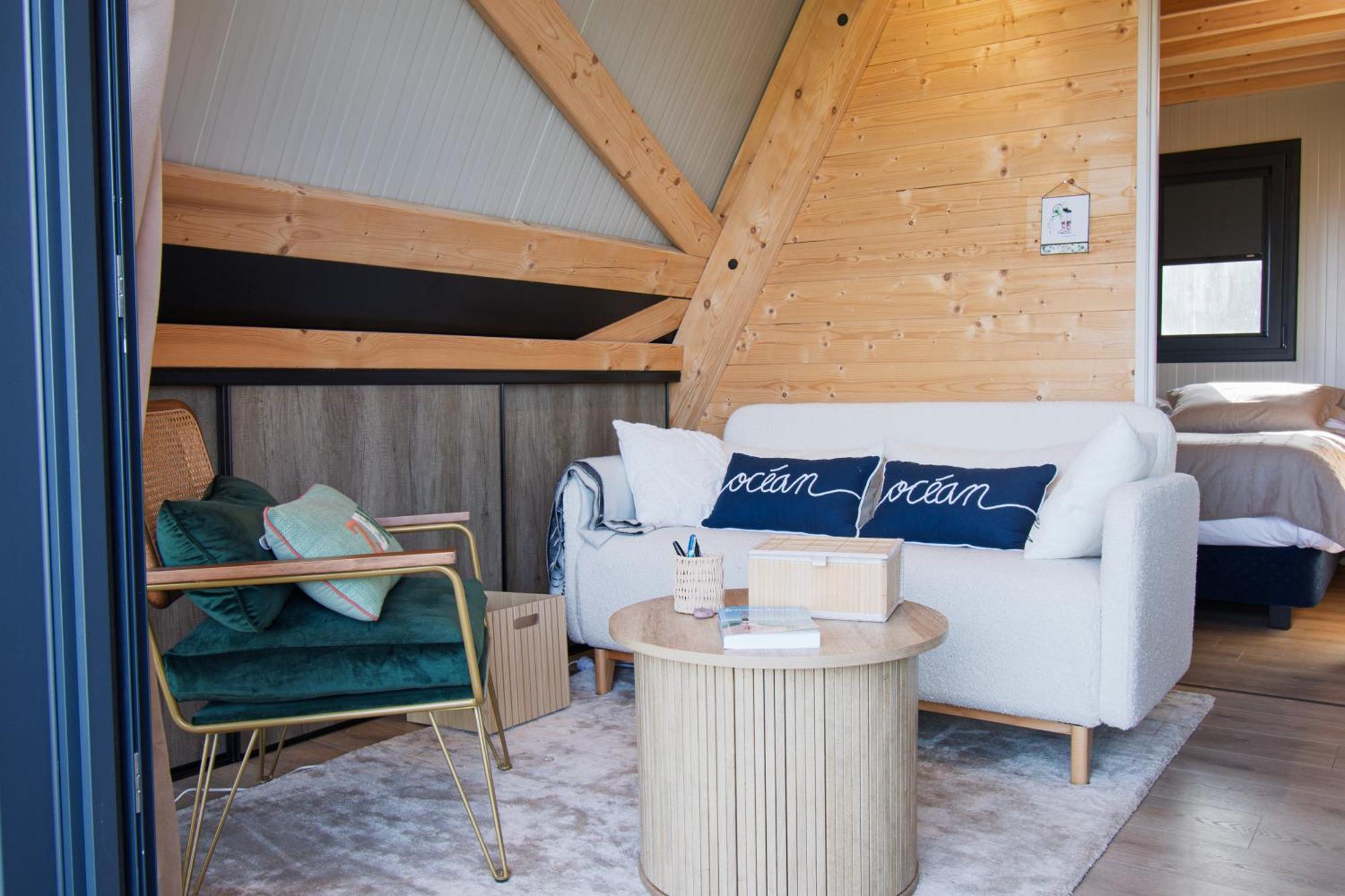 Le Tipi Bleu Tiny House Neuve Avec Terrasse Et Jardin Villa Камаре-сюр-Мер Екстериор снимка